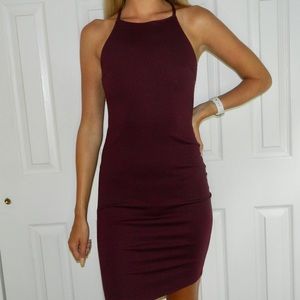 Dark Purple Cocktail Dress
